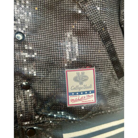 Mitchell & Ness LSU Tigers Sequin Varsity Jacket Small NWT - Picture 3 of 8